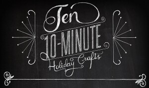 See the Holiday Crafts Infographic