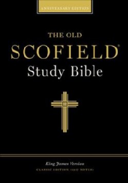 The Old Scofield Study Bible: King James Version, Navy, Bonded Leather, Classic Edition (Paperback)