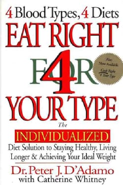 Eat Right for Your Type: The Individualized Diet Solution to Staying Healthy, Living Longer & Achieving Your Idea... (Hardcover)