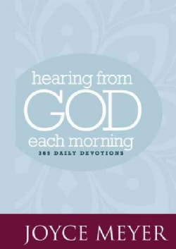 Hearing from God Each Morning: 365 Daily Devotions (Hardcover)