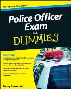 Police Officer Exam for Dummies (Paperback)