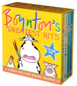Boynton's Greatest Hits: Mo, Baa, La La La!/A to Z/doggies/bluehat, Green Hat (Board book)