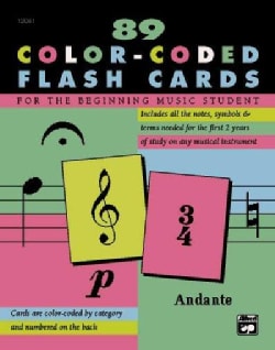 Complete Color-Coded Flash Cards: For All Beginning Music Students (Cards)
