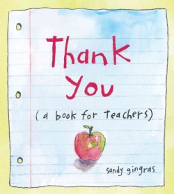 Thank You: A Book for Teachers (Hardcover)