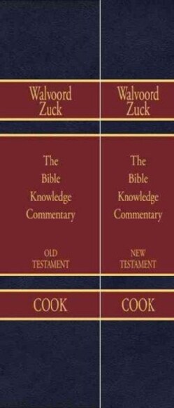 Bible Knowledge Commentary Old Testament and New Testament (Hardcover)