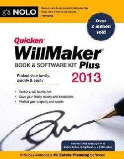 Quicken Willmaker Plus 2013: Book & Software Kit
