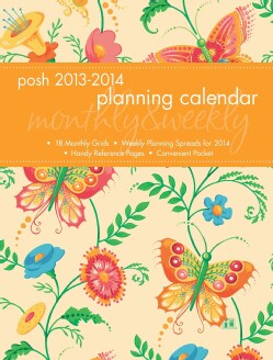 Posh Flutterby 2013-2014 Planning Calendar (Calendar)
