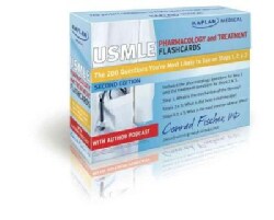 Kaplan Medical USMLE Pharmacology and Treatment: The 200 Questions You?re Most Likely to See on Steps 1, 2 & 3 (Cards)