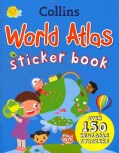 Collins World Atlas Sticker Book (Paperback)