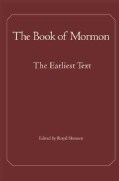 The Book of Mormon: The Earliest Text (Hardcover)