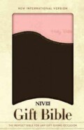Holy Bible: New International Version, Pink/Chocolate, Italian Duo-Tone, Gift Bible (Paperback)