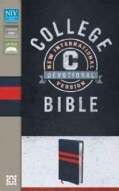College Devotional Bible: New International Version, Navy / Red, Italian Duo-Tone (Paperback)