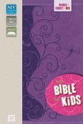 Holy Bible: New International Version, Violet Vines, Italian Duo-Tone, Bible for Kids (Paperback)
