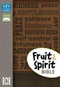 Holy Bible: New International Version, Brown, Italian Duo-Tone, Fruit of the Spirit Bible (Paperback)