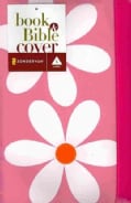 Daisy Microfiber Pink Large Book & Bible Cover (Hardcover)
