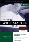 Zondervan New American Standard Bible Wide Margin Bible: Burgundy Bonded Leather (Paperback)