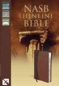 Holy Bible: New American Standard, Thinline, Mahogany-Chocolate, Italian Duo-tone (Paperback)