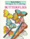 Ruth Heller's Designs for Coloring Butterflies (Paperback)