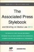 The Associated Press Stylebook 2013 (Paperback)