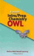 Intro/Prep Chemistry Owl 6-Months Access Code Card (Other merchandise)