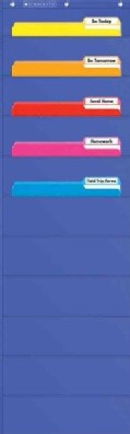 File Organizer Pocket Chart (Wallchart)