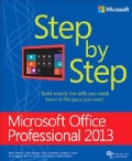 Microsoft Office Professional 2013 Step by Step (Paperback)