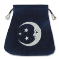 Smiling Moon Embroidered Tarot Bag (Novelty book)