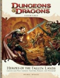 Heroes of the Fallen Lands: Create and Play Clerics, Fighters, Rogues, and Wizards! (Paperback)