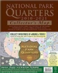 National Park Quarters Collector's Map 2010-2021 (Hardcover)