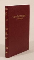 New Testament With Psalms: King James Version, Burgundy Imitation Leather (Paperback)