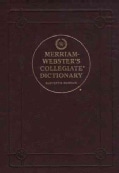 Merriam-webster Collegiate Dictionary: Luxury Leather Bound (Hardcover)