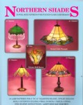 Northern Shades: 25 Full-Size Patterns for Stained Glass Lampshades (Paperback)