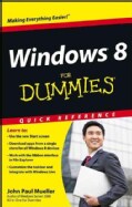Windows 8 for Dummies: Quick Reference (Paperback)