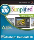 Photoshop Elements 10: Top 100 Simplified Tips & Tricks (Paperback)