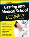 Getting into Medical School for Dummies (Paperback)