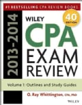 Wiley CPA Examination Review 2013-2014, Outlines and Study Guides (Paperback)