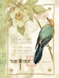 Teach Me To Listen To The Song Of The Earth Address Book (Novelty book)