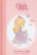 Precious Moments Holy Bible: New King James Version, Pink, Small Hands Bible (Hardcover)