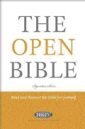 The Open Bible: New King James Version, Red Letter Edition (Hardcover)