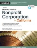 How to Form a Nonprofit Corporation in California (Paperback)