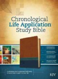 Chronological Life Application Study Bible: King James Version, Brown/Dark Teal/Blue, Leatherlike (Paperback)