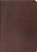 Holy Bible: English Standard Version, Deep Brown, Cowhide Leather, Study Bible