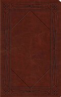 Holy Bible: English Standard Version, Brown, Trutone, Window Design, Thinline Bible (Paperback)