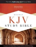 KJV Study Bible: Blue/Taupe Leathertouch (Hardcover)