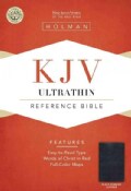 Holy Bible: King James Version, Ultrathin Reference Bible - Black Bonded Leather (Paperback)