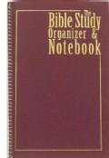 Bible Study Organizer & Notebook (Spiral bound)