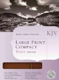 Cornerstone Holy Bible King James Version: Snap Flap Chestnut Bonded Leather (Paperback)