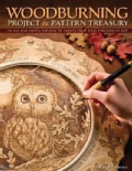 Woodburning Project & Pattern Treasury: Create Your Own Pyrography Art with 70 Mix-and-Match Designs (Paperback)