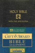Holy Bible: New Revised Standard Version With The Apocrypha Black Imitation Leather, Gift & Award Bible (Paperback)