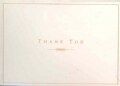 Gold/Cream: Thank You (Cards)